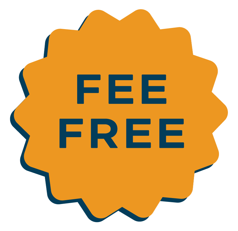 FEE FREE Icon burst